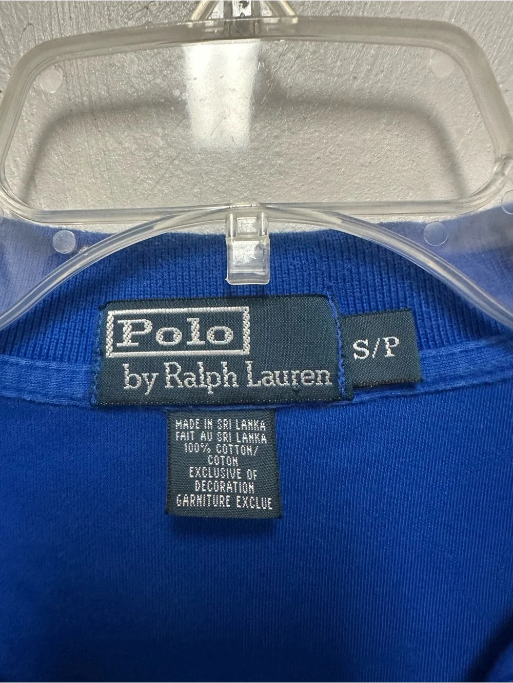 Ralph Lauren Men’s Royal Blue Polo with Red Pony